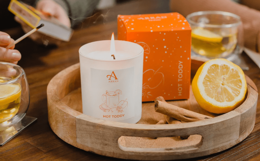 Arran Aromatics hot toddy candle