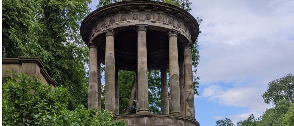 St Bernards Well on the Water of Leith in Edinburgh