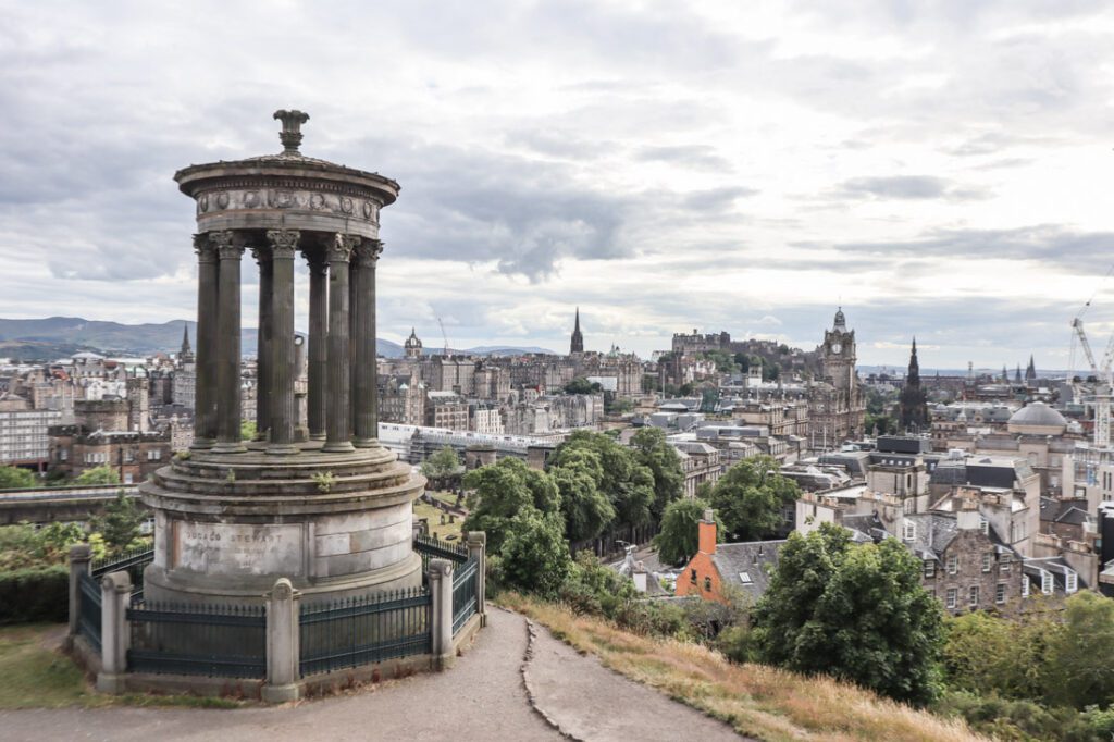 View from Calton Hill, Edinburgh