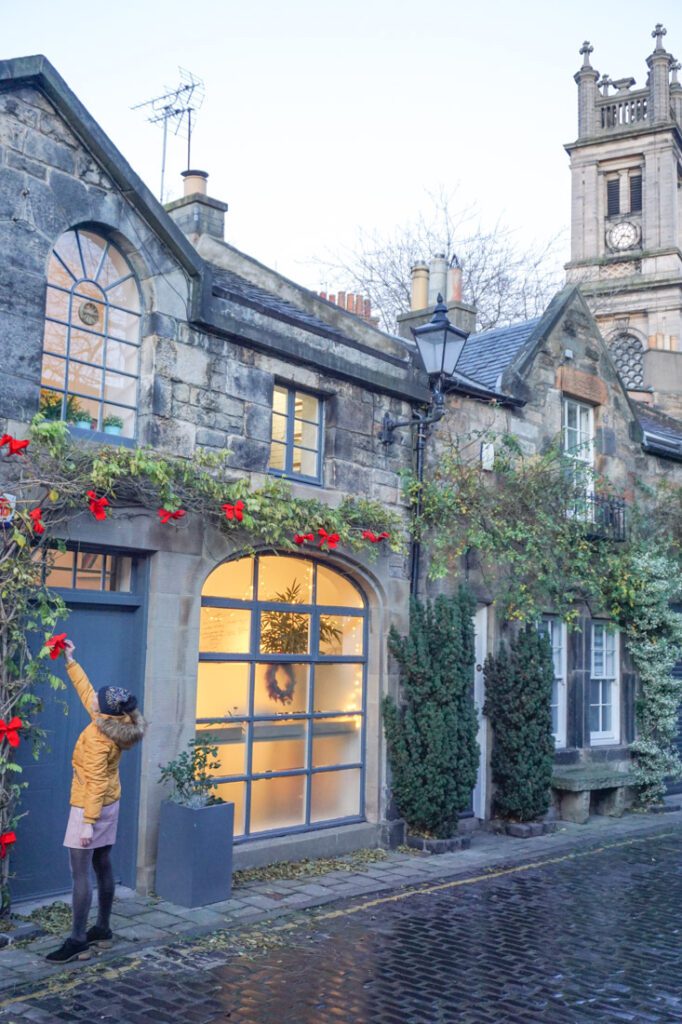 Circus Lane in Stockbridge, Edinburgh