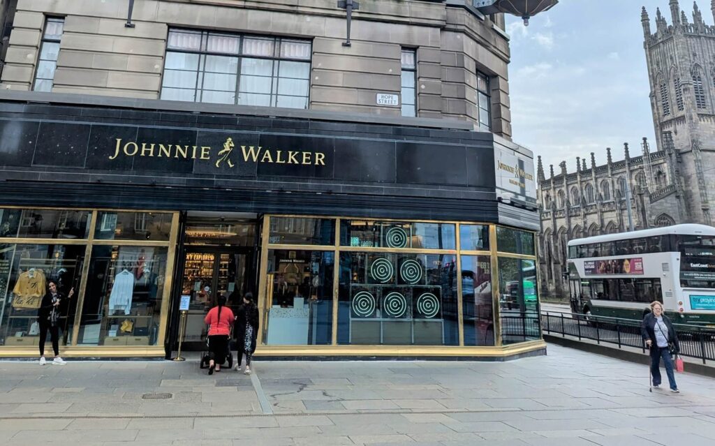 The Johnnie Walker Experience in Edinburgh