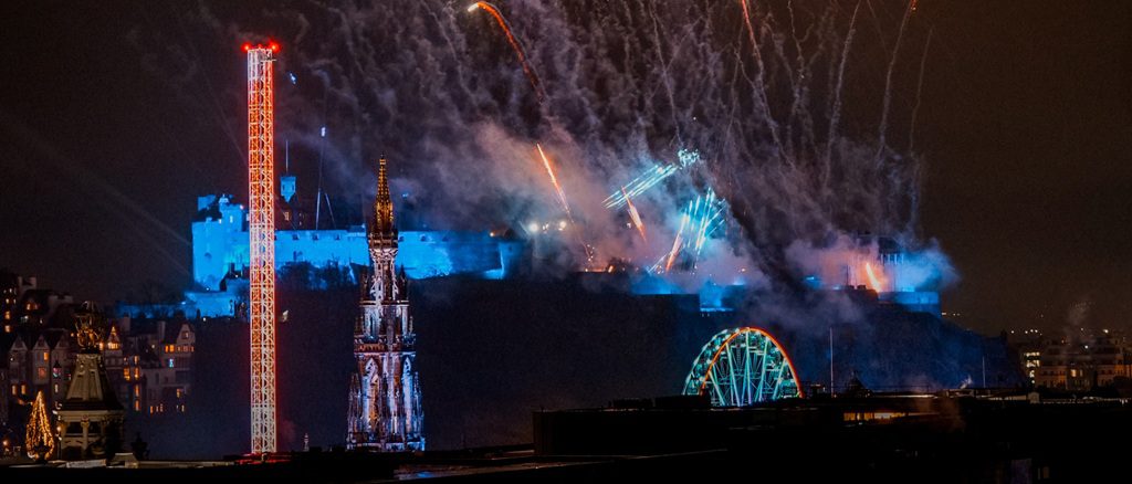 edinburgh hogmanay fireworks