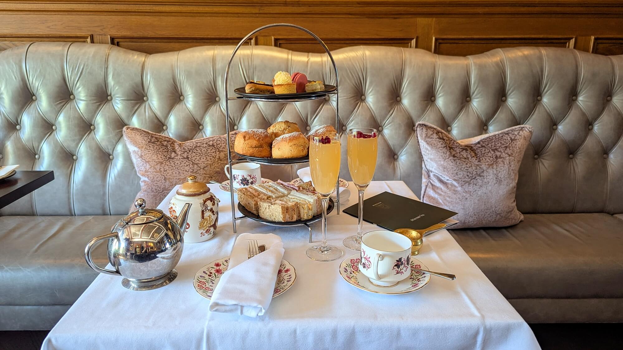 luxury afternoon tea in edinburgh the bonham