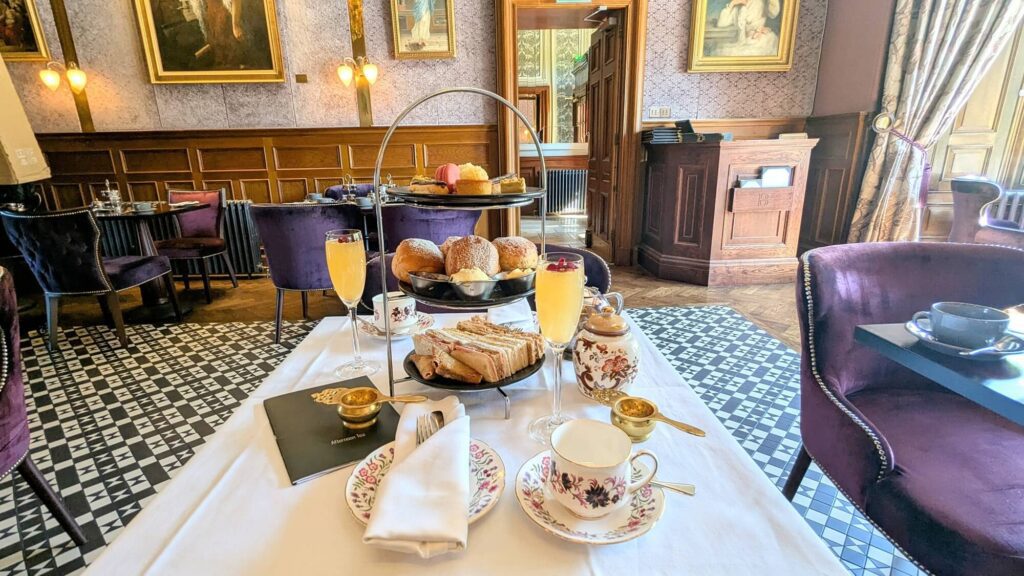 afternoon tea at the bonham hotel edinburgh west end